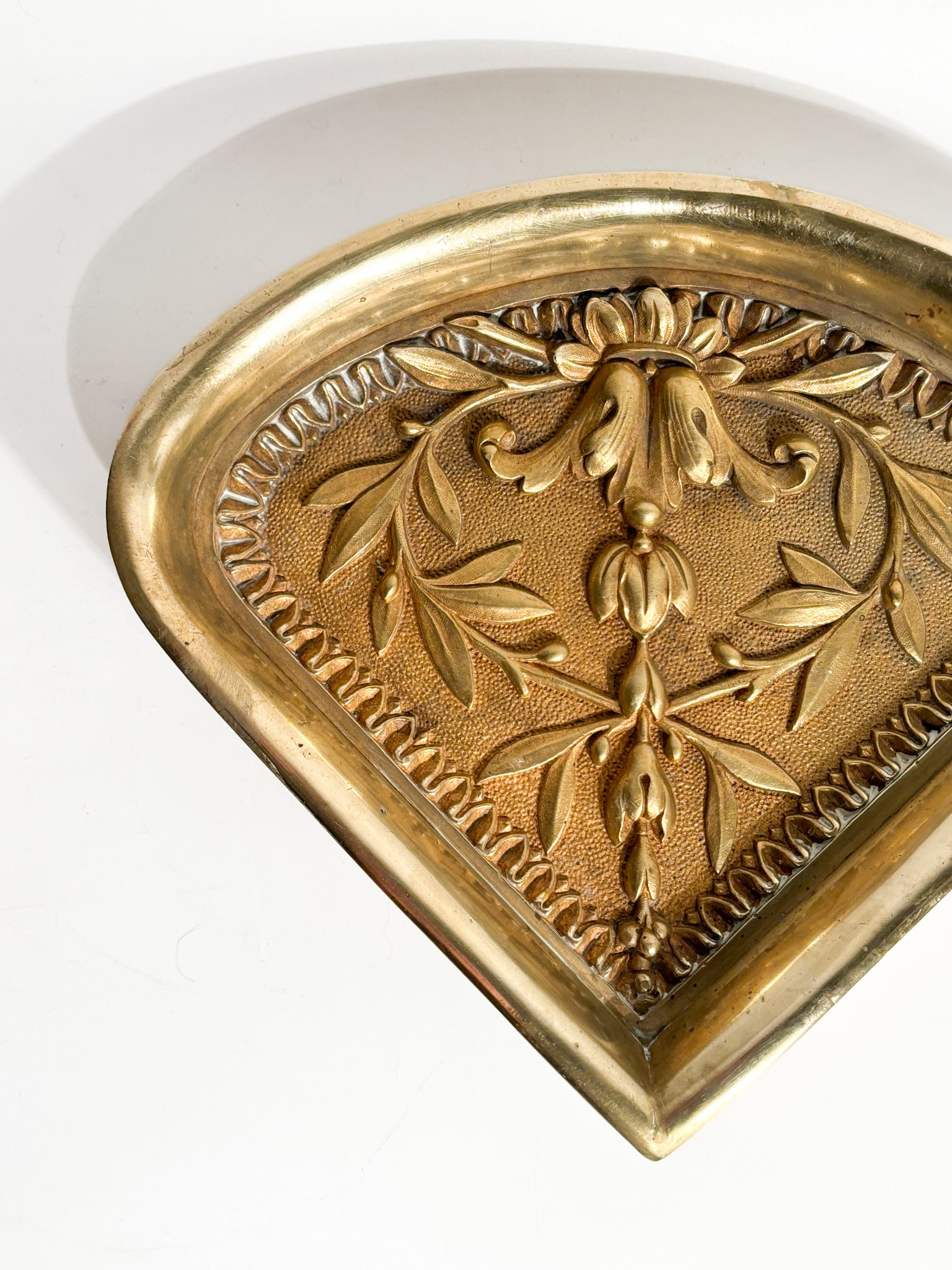 Golden Bronze Bowl Tray from the 1920s