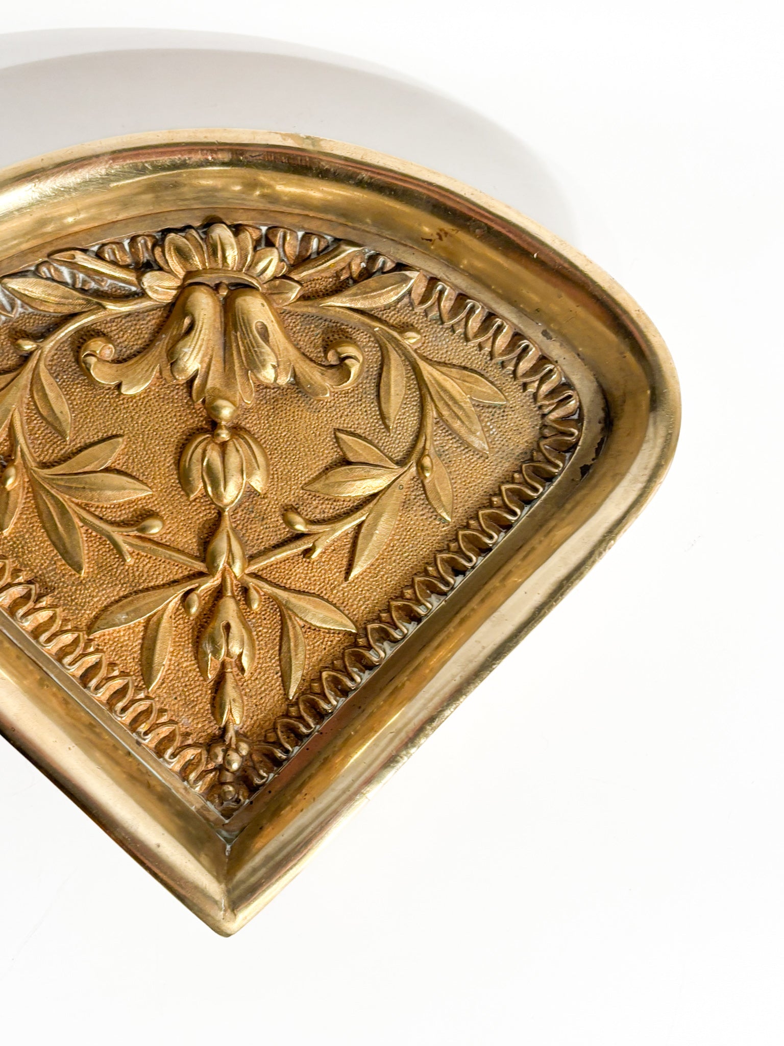 Golden Bronze Bowl Tray from the 1920s