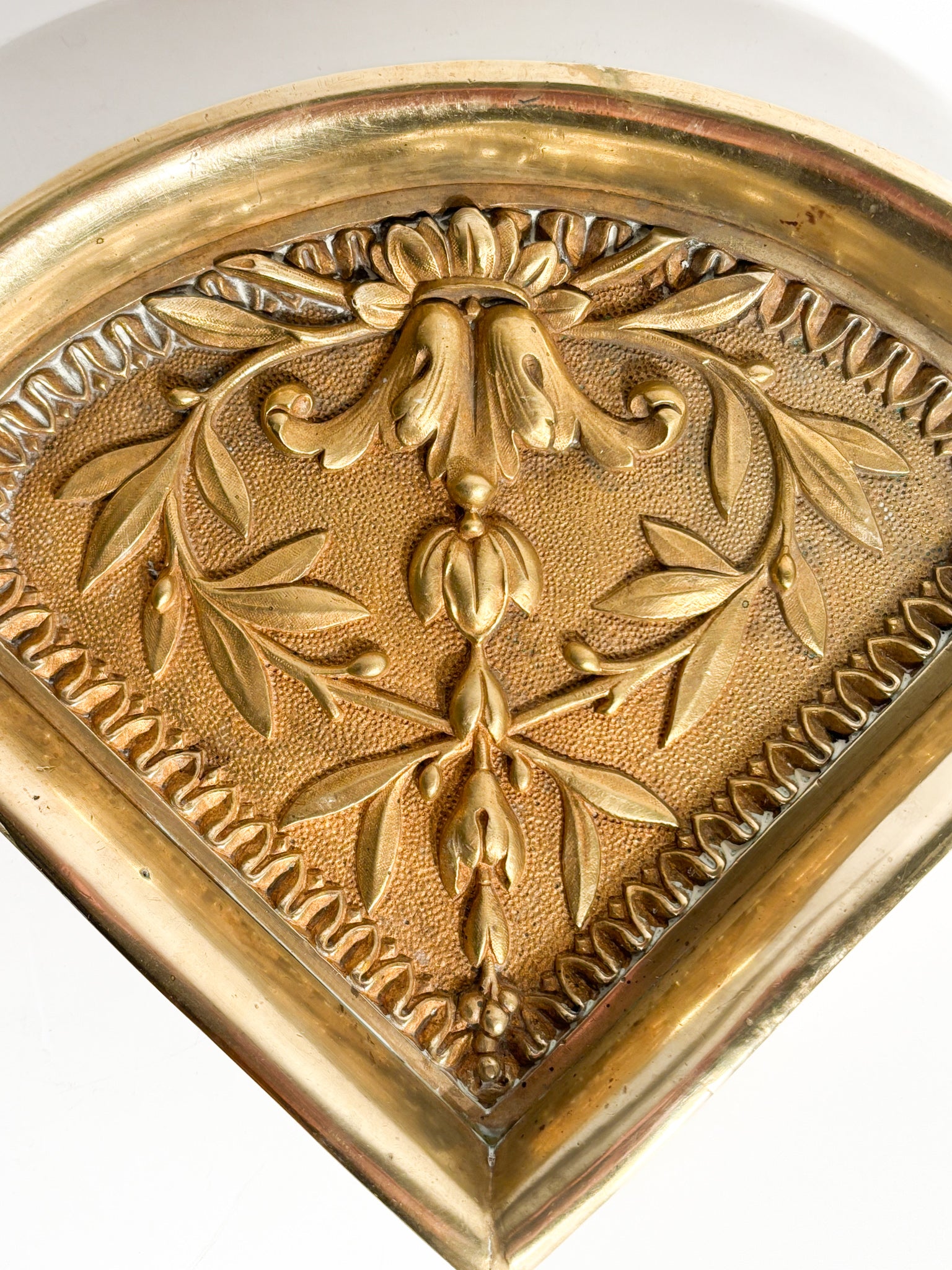 Golden Bronze Bowl Tray from the 1920s