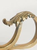 Single Candlestick with Dragon in Gilded Bronze Late 19th Century