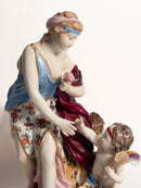 Meissen Porcelain Group of Venus with Cupid 19th Century