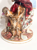 Meissen Porcelain Group of Venus with Cupid 19th Century