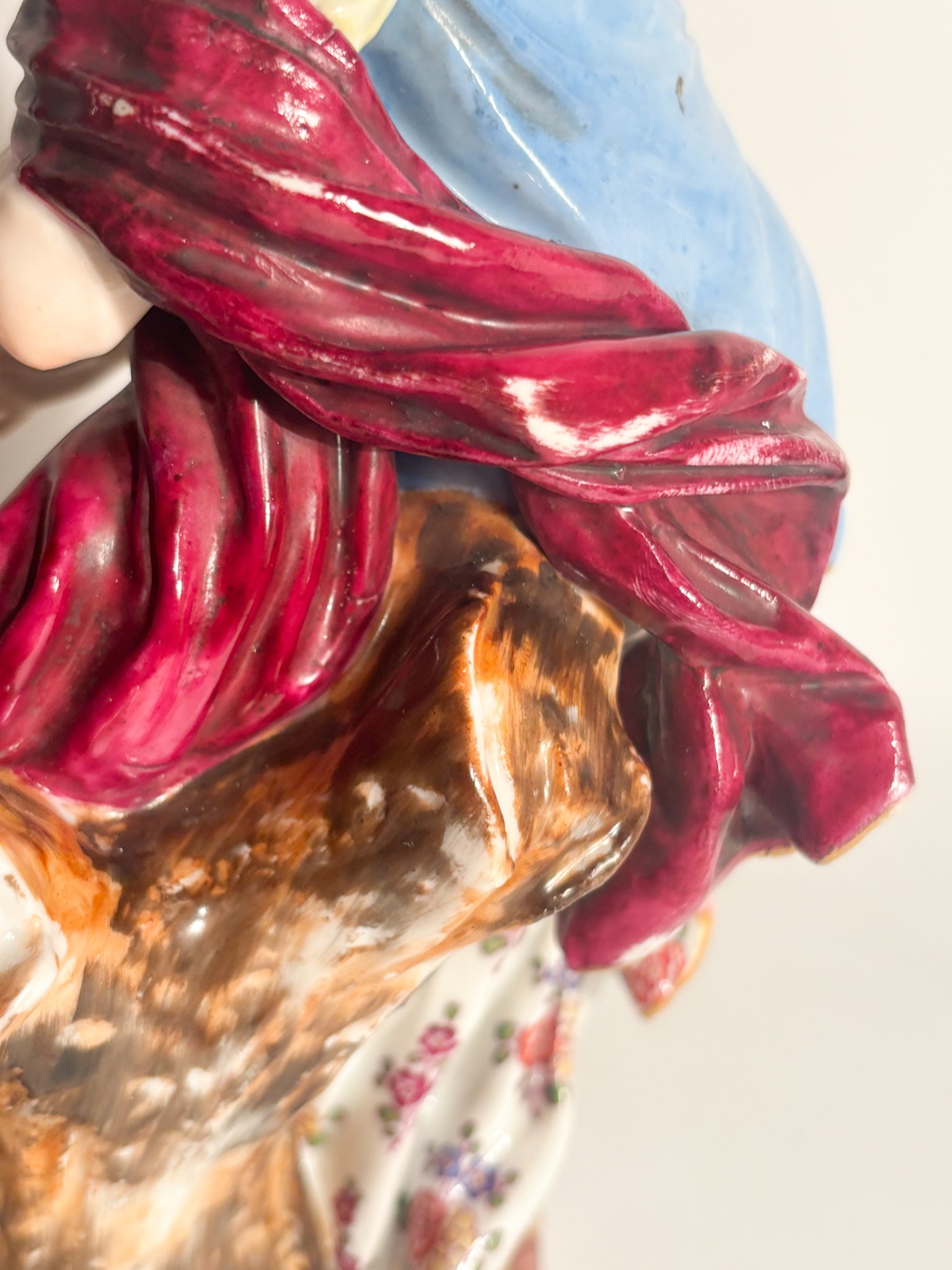 Meissen Porcelain Group of Venus with Cupid 19th Century