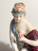 Meissen Porcelain Group of Venus with Cupid 19th Century