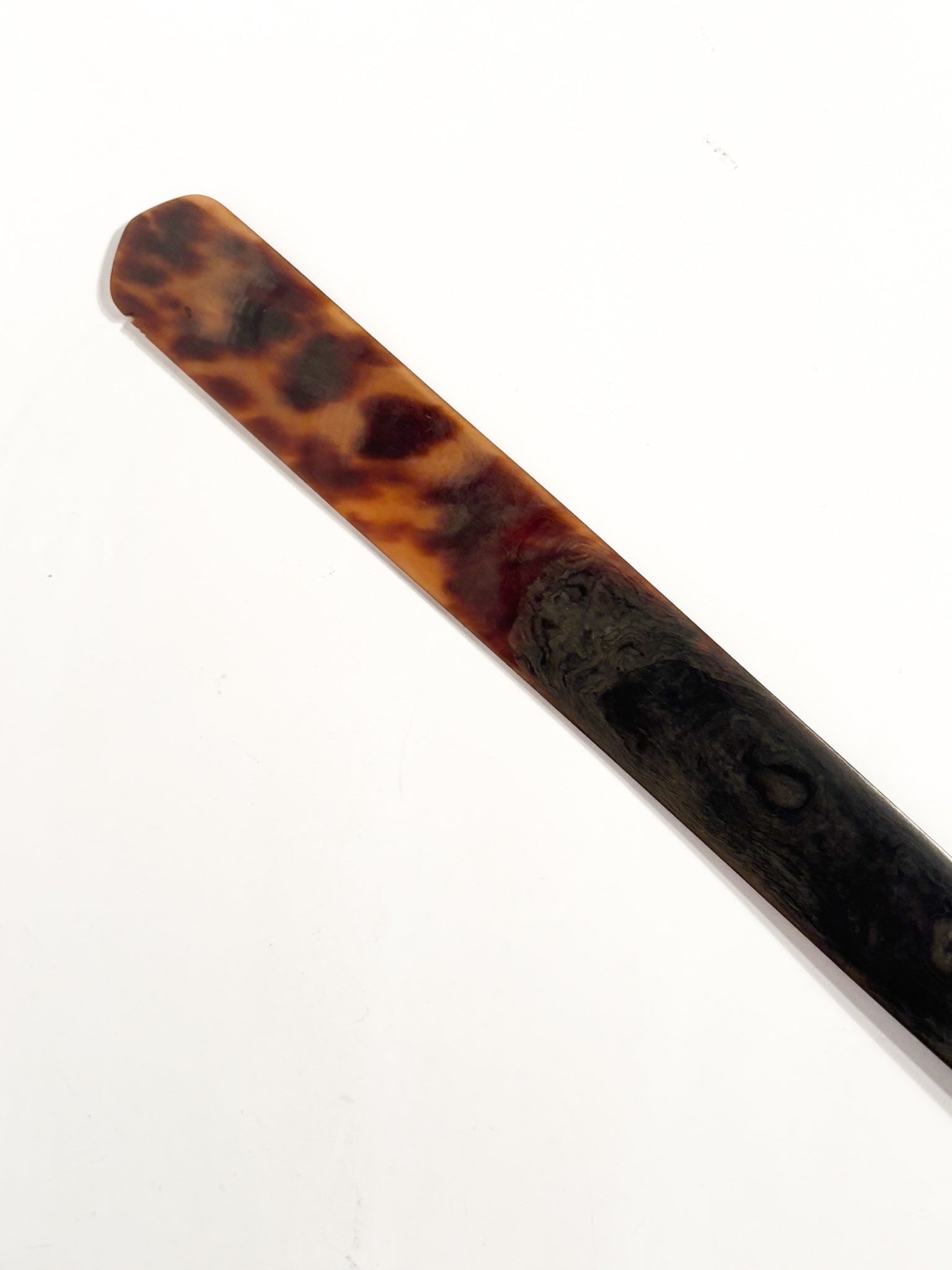 Letter opener in tortoiseshell and silver-plated metal 1920s
