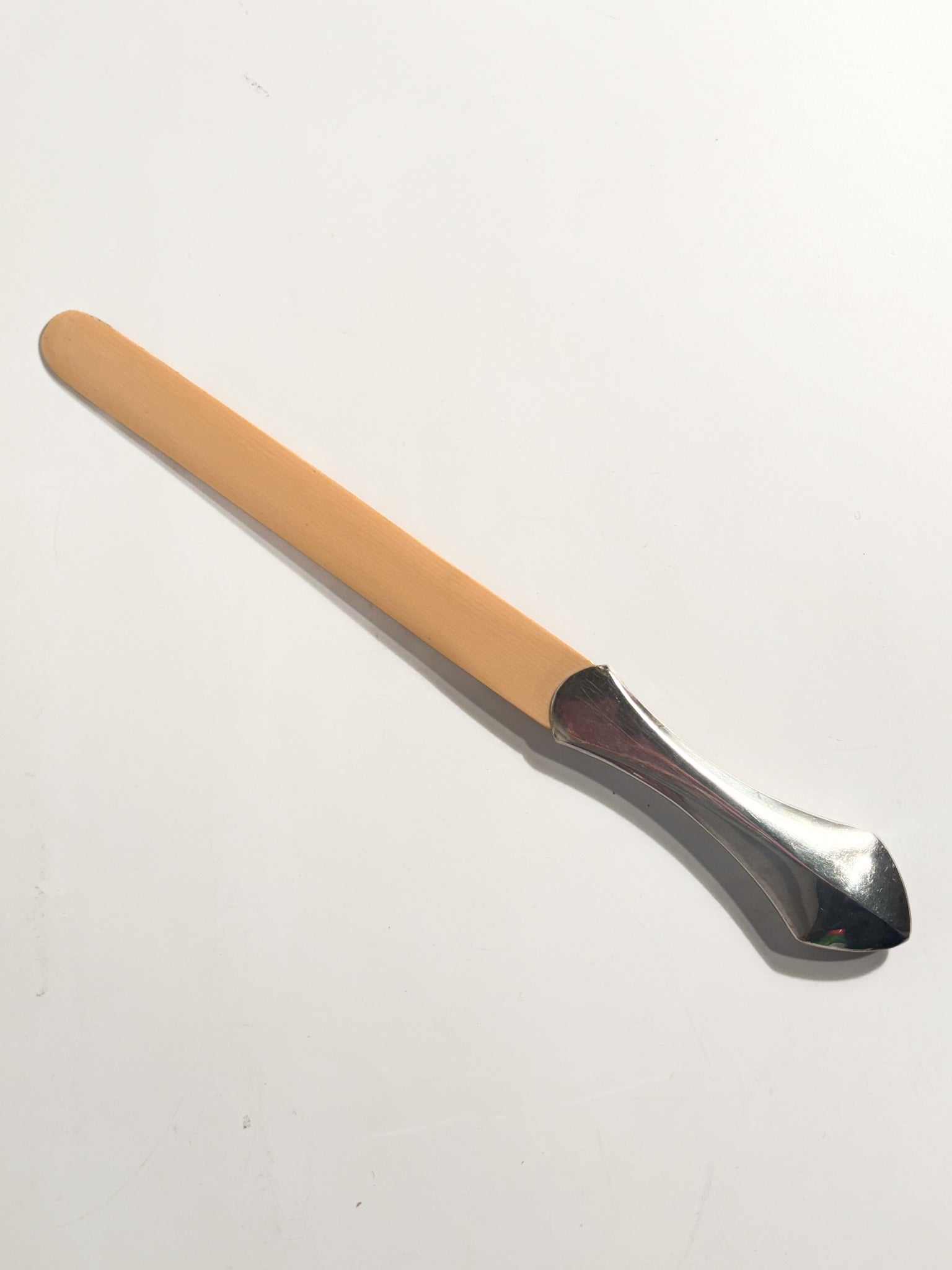 Resin Letter Opener with Silver Handle 1950s
