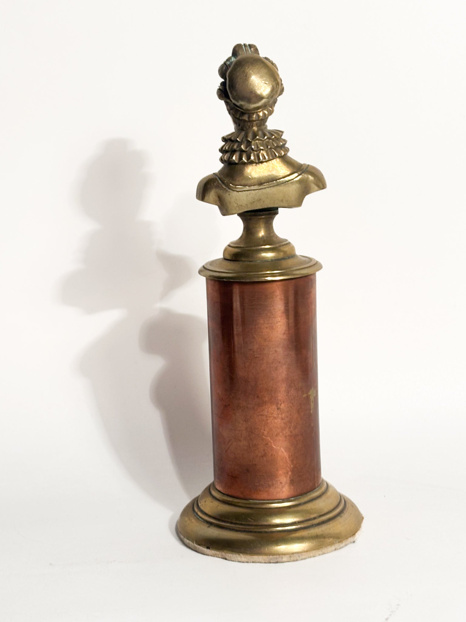 Sculpture in Gilded Bronze and Wooden Base of Marie Antoinette 1920s