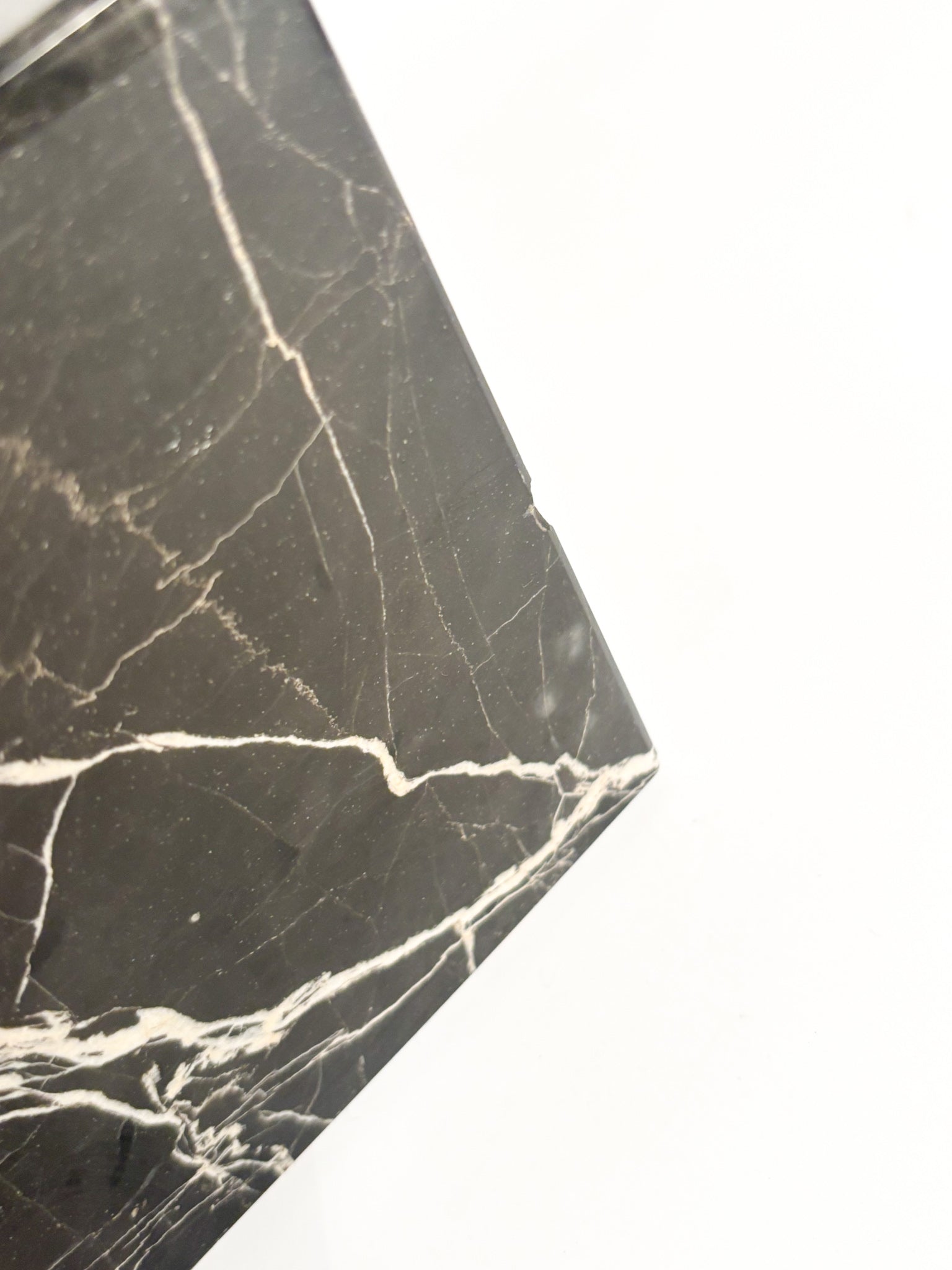 Doorstop in Black Marble and Bronze 1950s