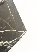 Fermaporta in Marmo Nero e Bronzo Anni 50