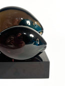 Sculpture of a Pair of Fish in Murano Glass by Archimede Seguso, 1970s