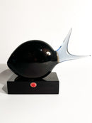 Sculpture of a Pair of Fish in Murano Glass by Archimede Seguso, 1970s