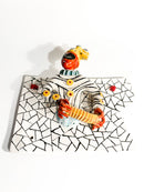 Piastra Appendino in Ceramica di San Polo di Otello Rosa Anni 50