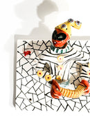 Piastra Appendino in Ceramica di San Polo di Otello Rosa Anni 50