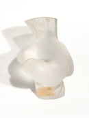 Fermacarte a Forma di Passero in Cristallo di Lalique Anni 50