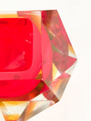 Ciotola Posacenere in Vetro di Murano Sommerso Mandruzzato Anni 70