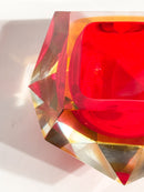 Ciotola Posacenere in Vetro di Murano Sommerso Mandruzzato Anni 70