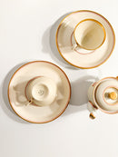 Tazzine e Caffettiera Disegnata da Gio Ponti per la Nave Victoria Lloyd Triestino Anni 30