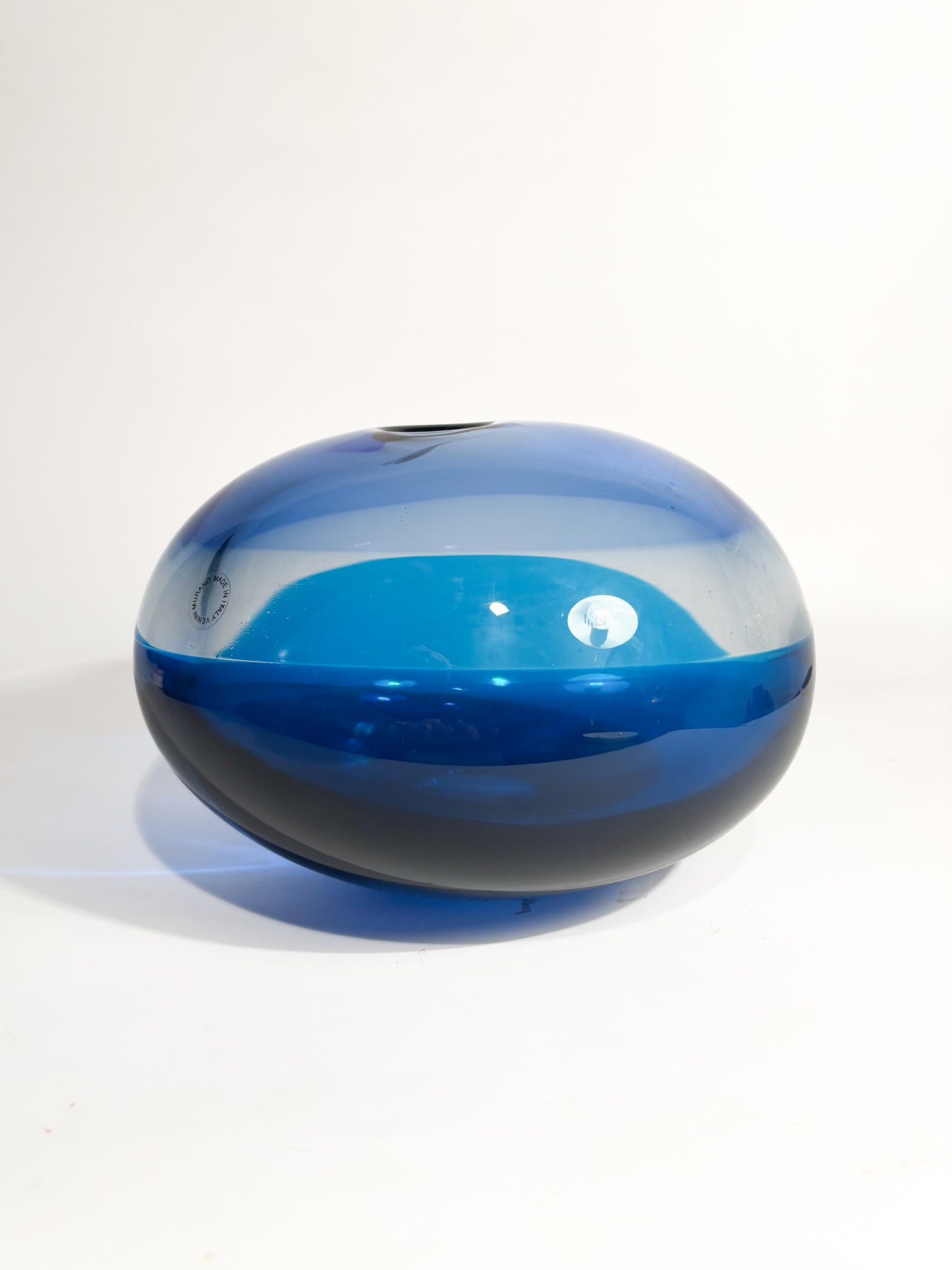 Kotilo Vase in Murano Glass by Timo Sarpaneva for Venini from 1994