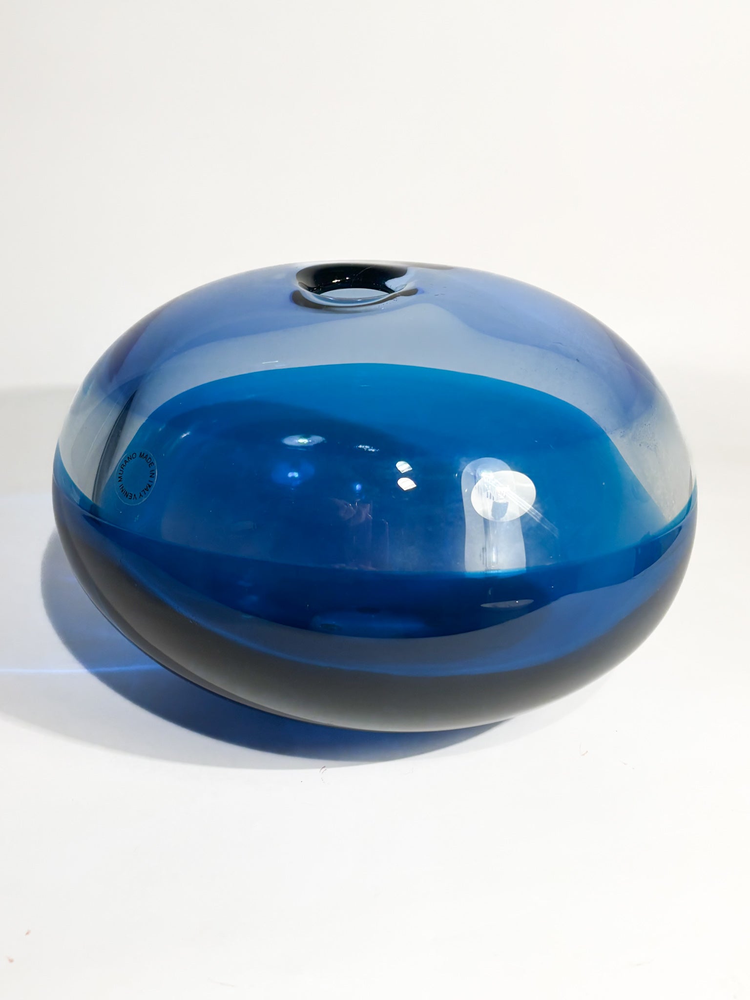 Kotilo Vase in Murano Glass by Timo Sarpaneva for Venini from 1994