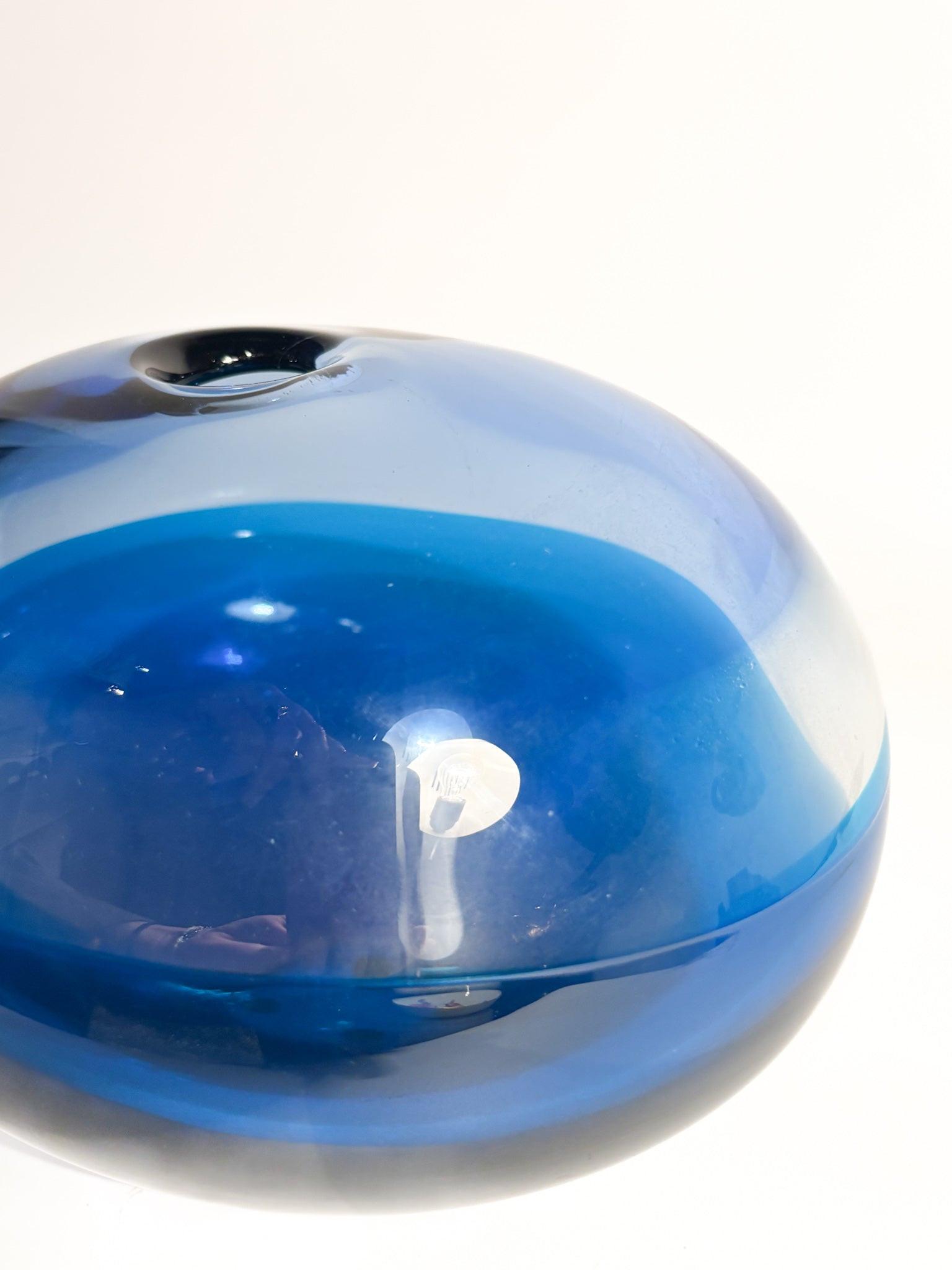 Kotilo Vase in Murano Glass by Timo Sarpaneva for Venini from 1994