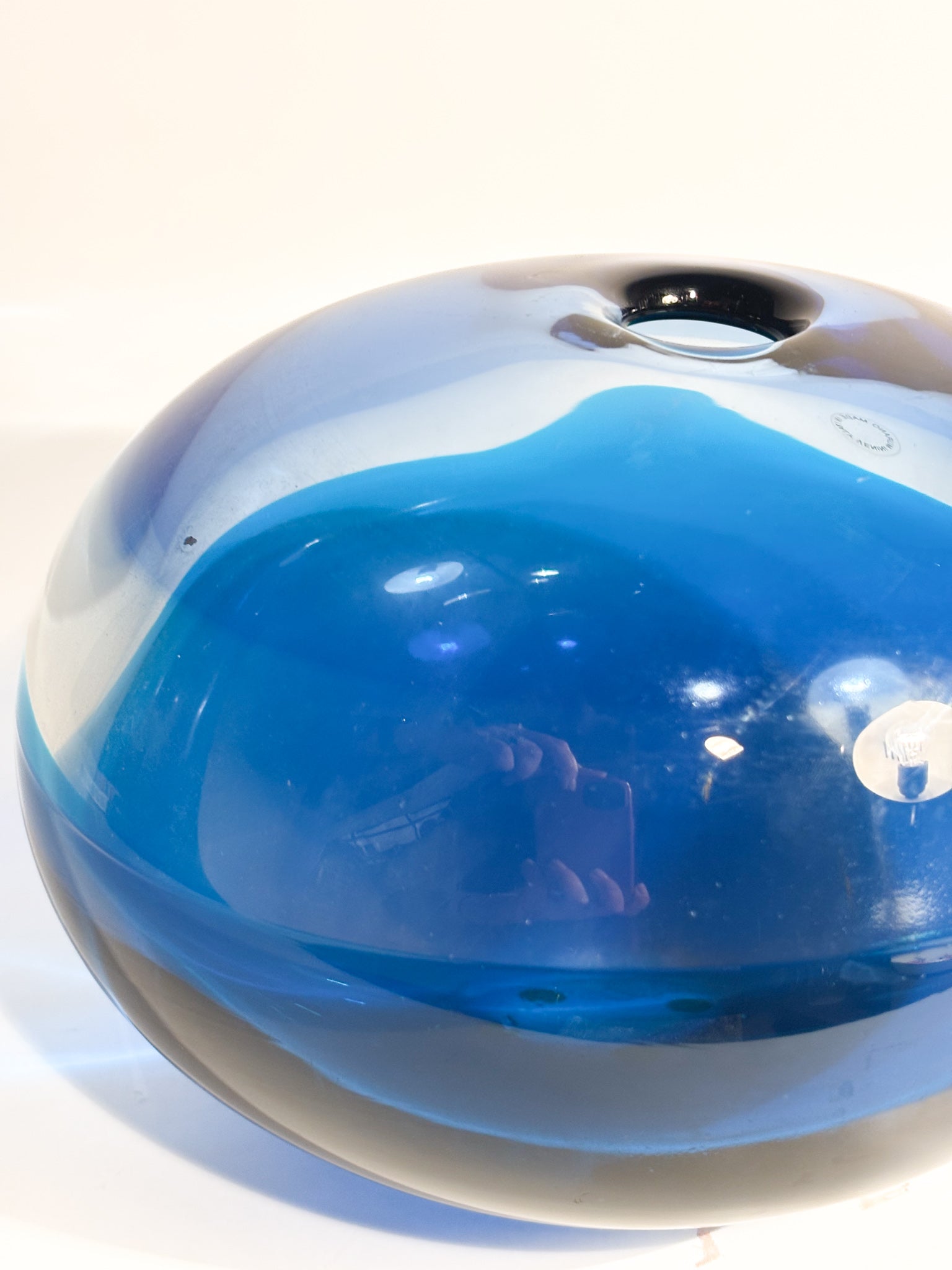 Kotilo Vase in Murano Glass by Timo Sarpaneva for Venini from 1994