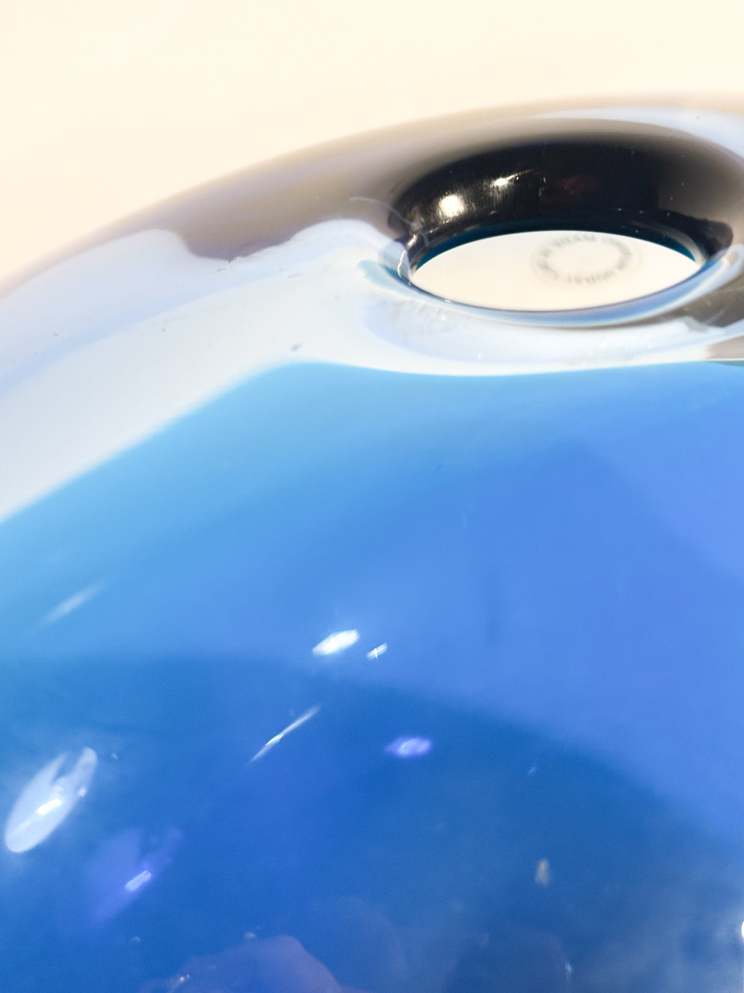 Kotilo Vase in Murano Glass by Timo Sarpaneva for Venini from 1994