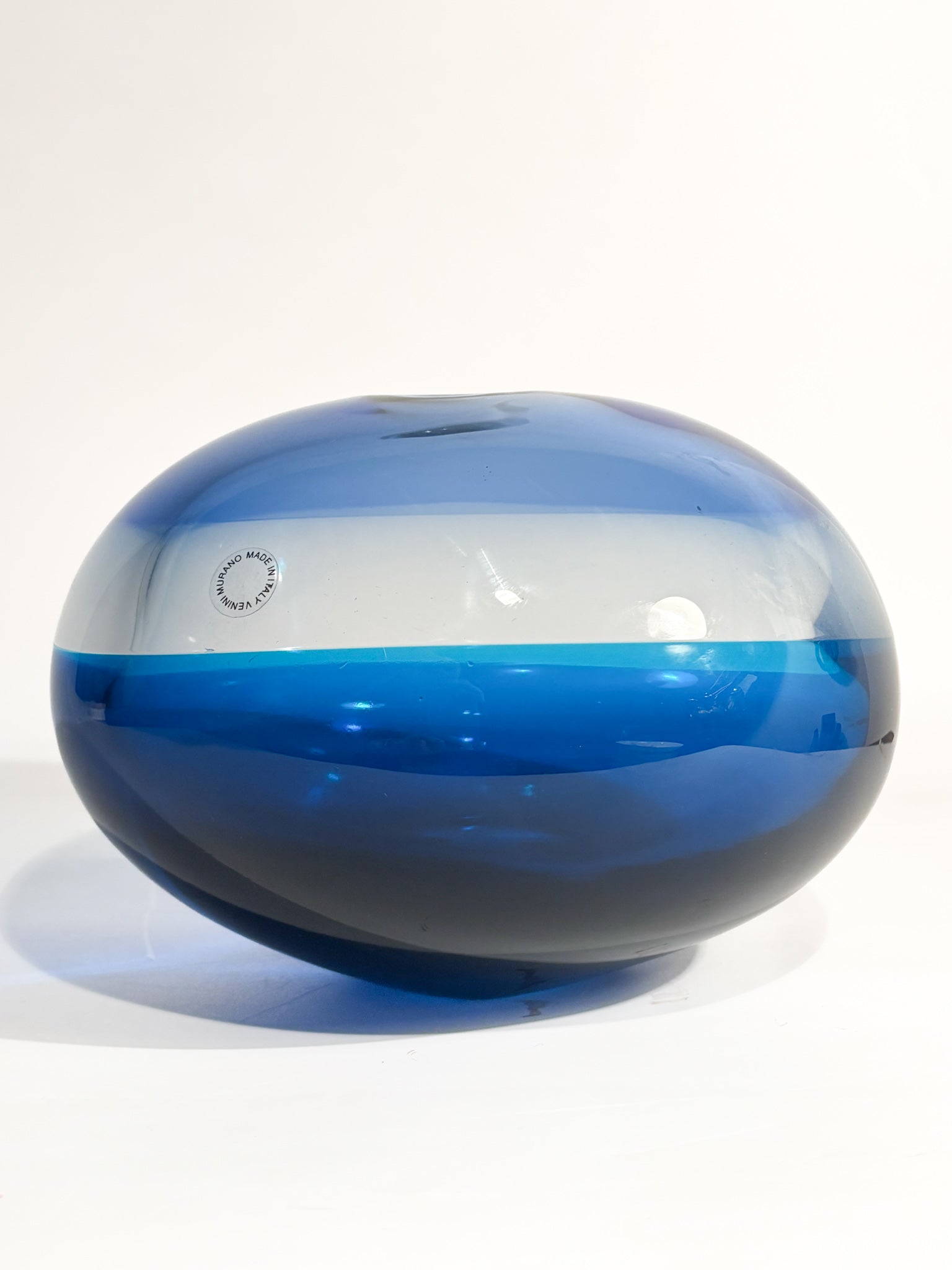 Kotilo Vase in Murano Glass by Timo Sarpaneva for Venini from 1994