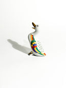 Anatra in Porcellana di Richard Ginori Dipinta a Mano Anni 80