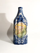 Hand-Painted Savona Ceramic Vase from the 1940s