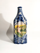 Hand-Painted Savona Ceramic Vase from the 1940s