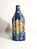 Hand-Painted Savona Ceramic Vase from the 1940s