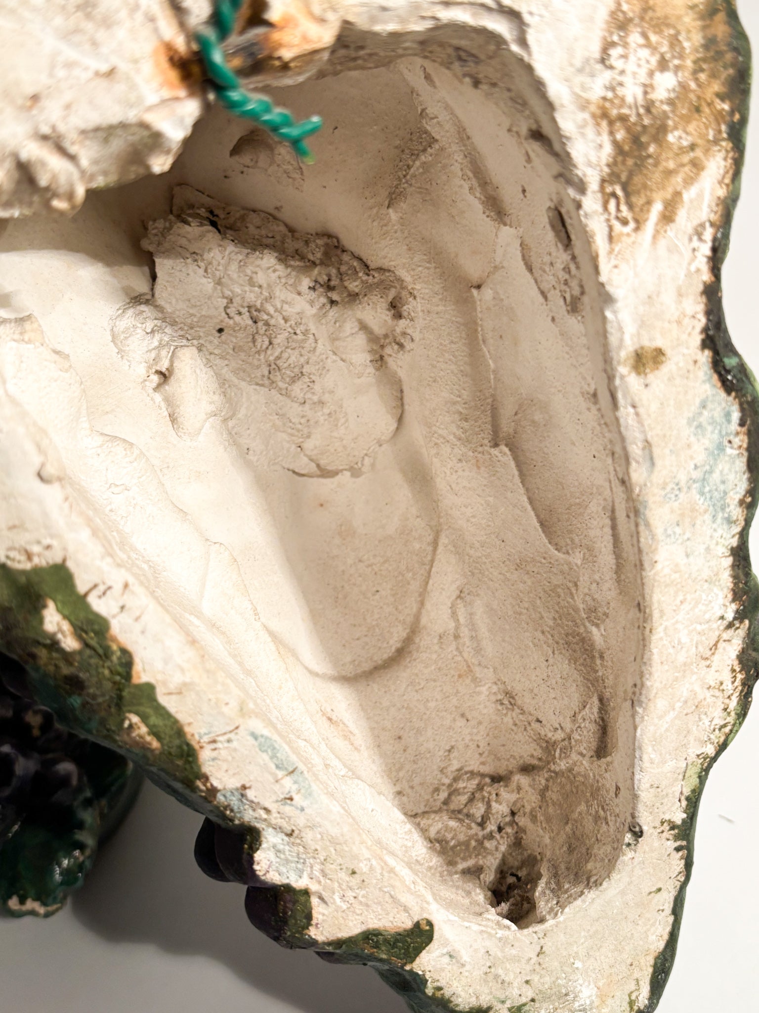 Pair of Wall Shelves in Plaster with Goat or Ram Early Twentieth Century