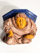 Mensola in Ceramica Italiana Dipinta a Mano Primi Novecento