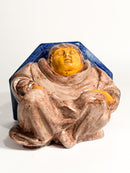 Mensola in Ceramica Italiana Dipinta a Mano Primi Novecento