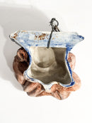 Mensola in Ceramica Italiana Dipinta a Mano Primi Novecento