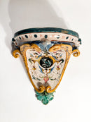 Faenza Ceramic Shelf Hand-Painted Early Twentieth Century