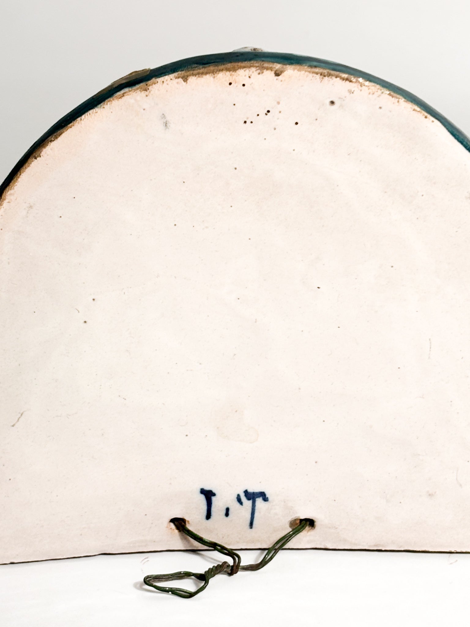 Faenza Ceramic Shelf Hand-Painted Early Twentieth Century