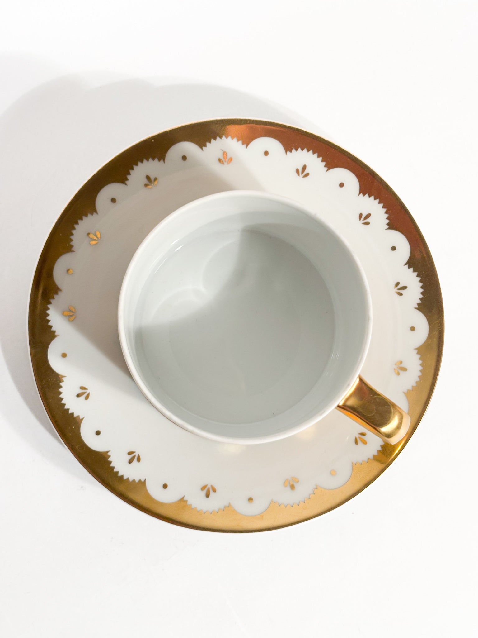 Tazza da Tè Collezione 'Dolci Déco' di Bulgari per Rosenthal Anni 90
