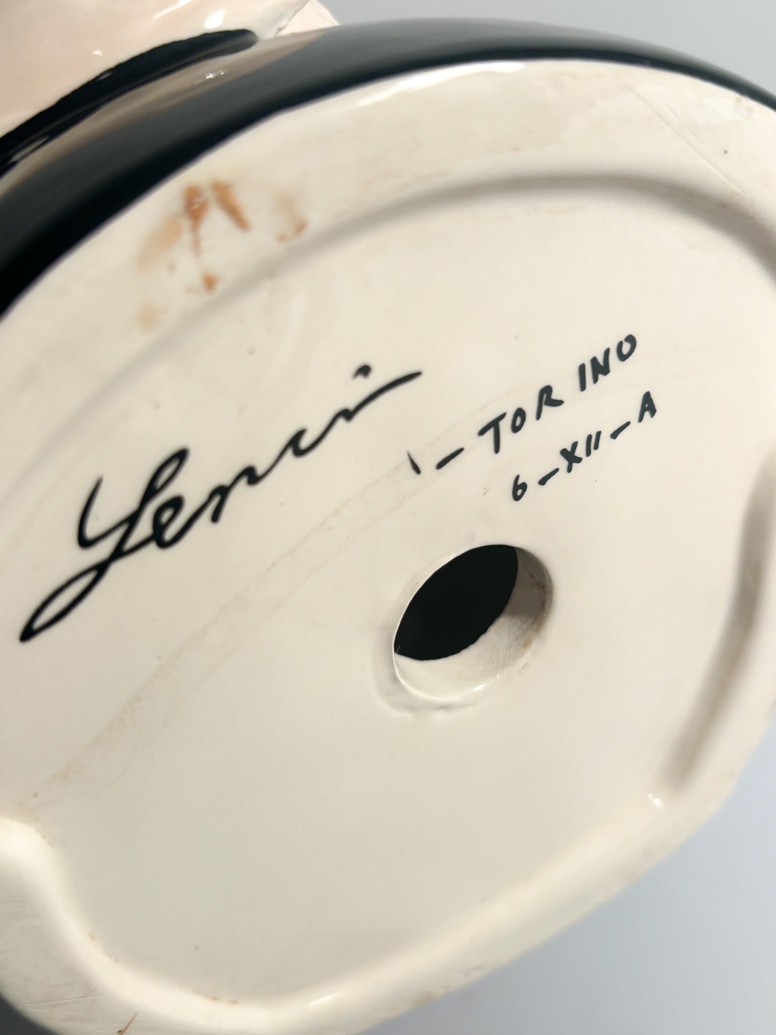 Ceramic Sculpture of Madonna by Lenci from the 1950s