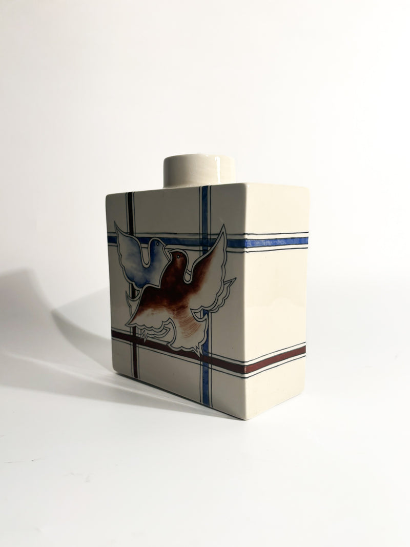 Vaso in Ceramica di Gio Ponti per Richard Ginori Anni 30