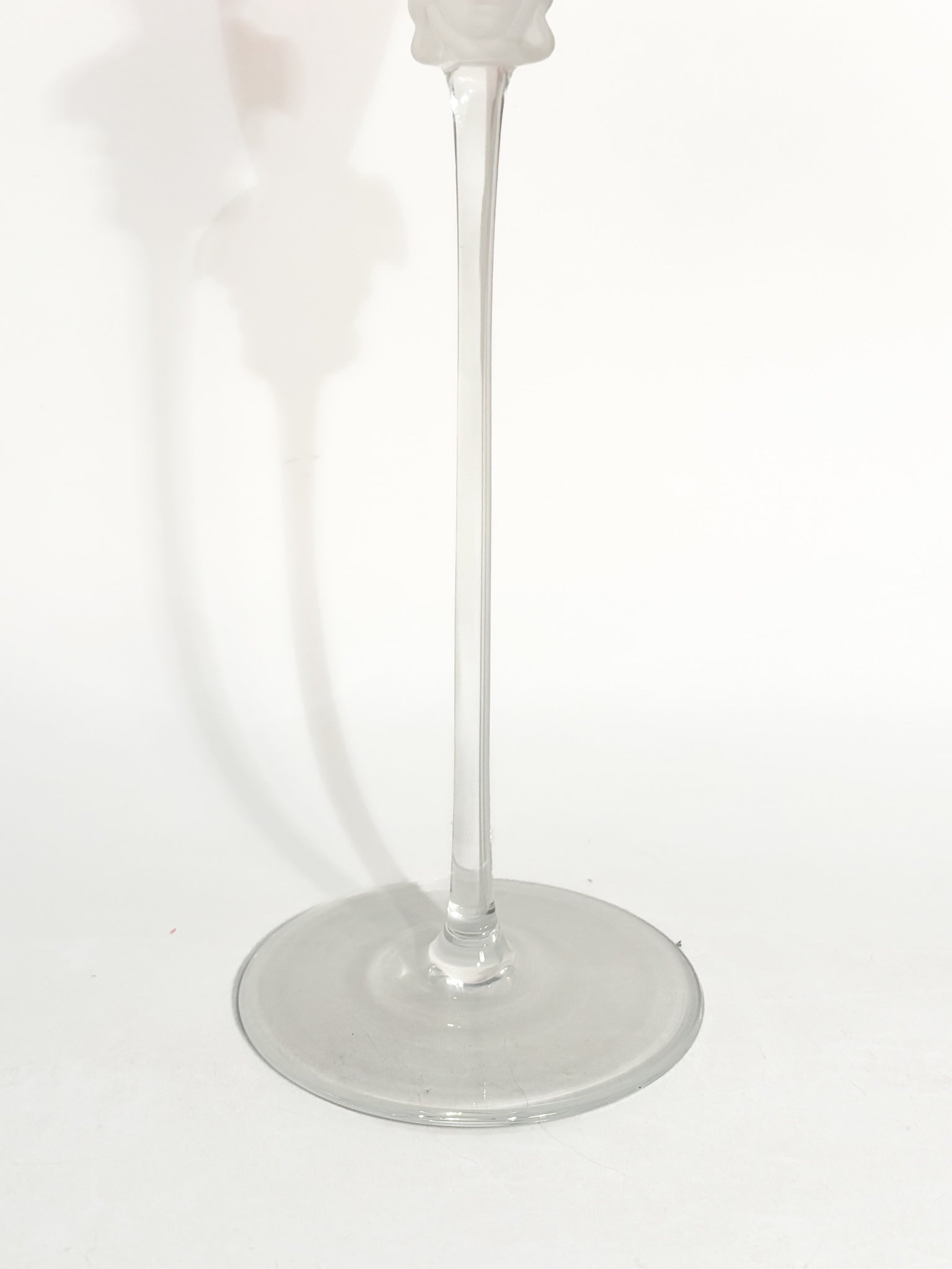 Portacandele in Cristallo 'Medusa Lumière' di Versace per Rosenthal Anni 90