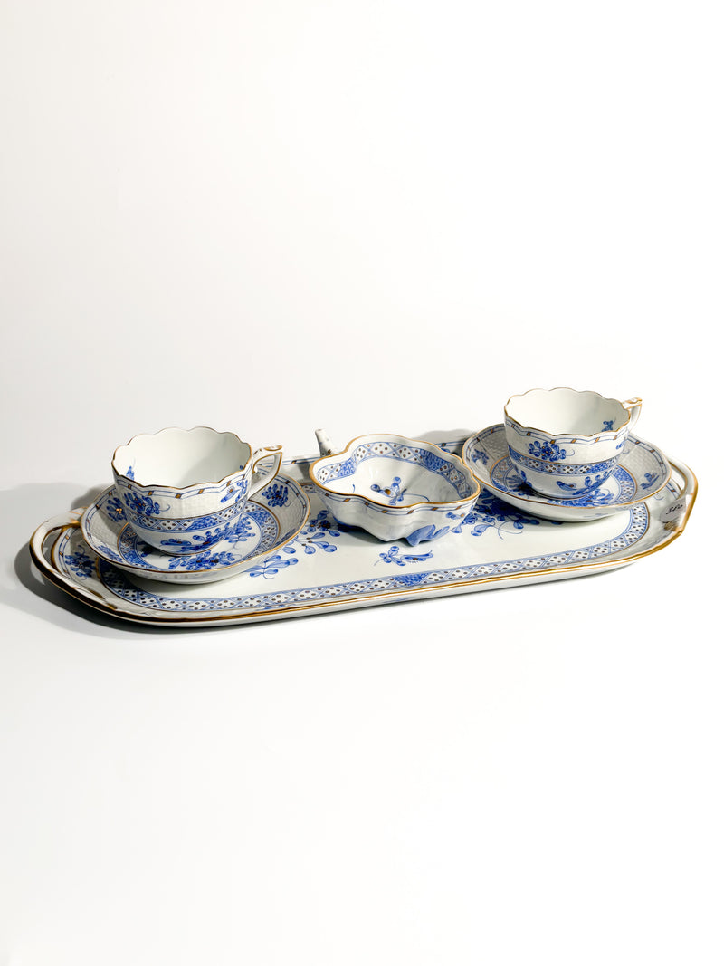 Herend Waldstein Porcelain Tete a Tete Service from the 1950s