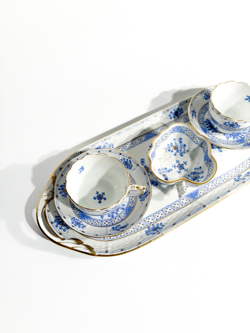 Herend Waldstein Porcelain Tete a Tete Service from the 1950s