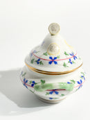 Scatola in Porcellana di Herend Blue Garland Lemon Anni 50