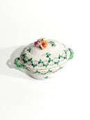 Scatola in Porcellana di Herend Decoro Prezzemolo Anni 50