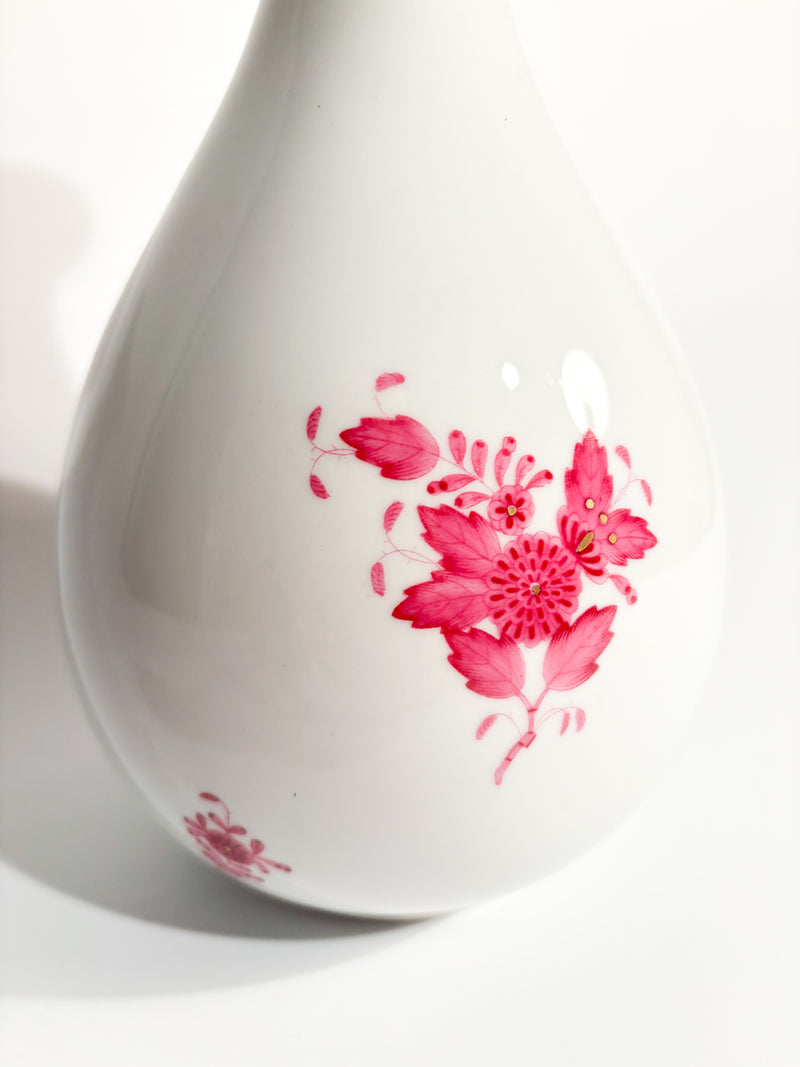 Vaso in Porcellana di Herend Apponyi Pink Anni 50