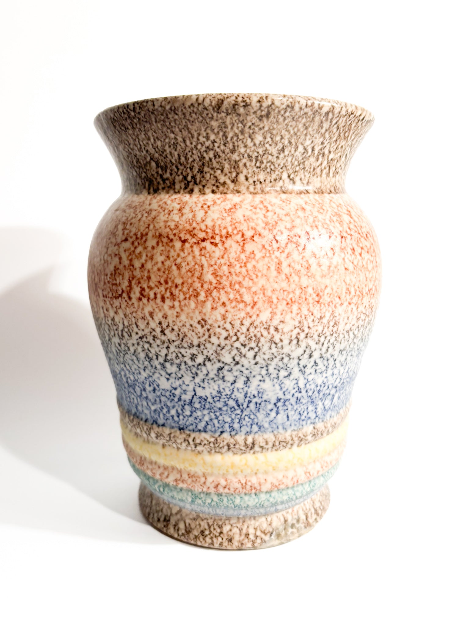 Futurist Ceramic Vase M.G.A. Albisola by Nicolay Diulgheroff 1940s