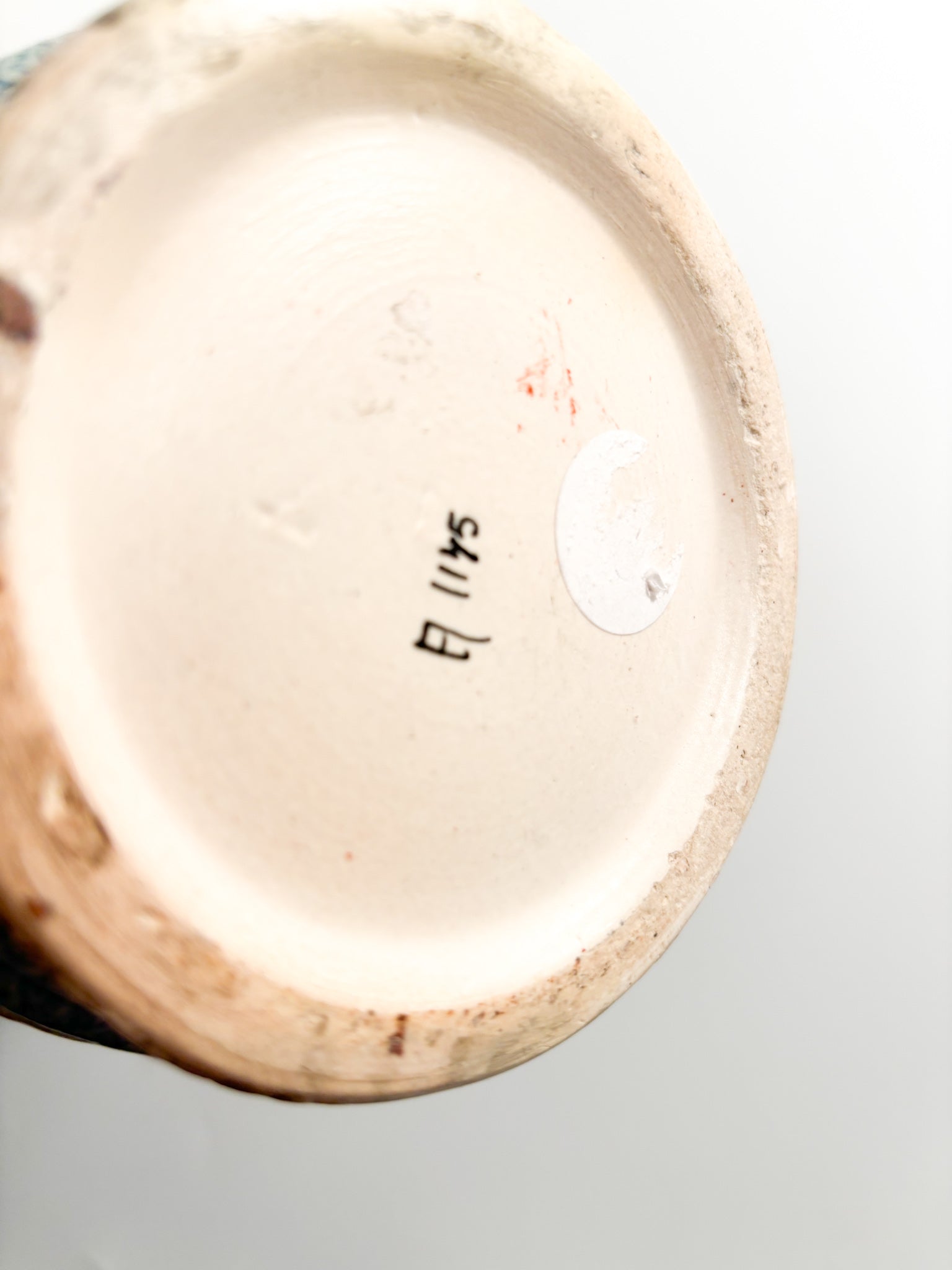 Futurist Ceramic Vase M.G.A. Albisola by Nicolay Diulgheroff 1940s