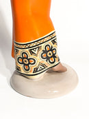 Scultura Art Deco "Dihula" in Ceramica di C.I.A. Manna Anni 40