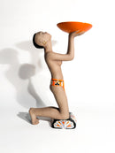 Scultura Art Dèco "Offerta" in Ceramica di C.I.A. Manna Anni 40